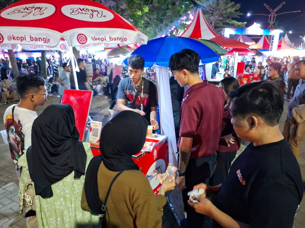 Kopi Keliling di Lampung Fest Warnai Dinamika Ekonomi Rakyat